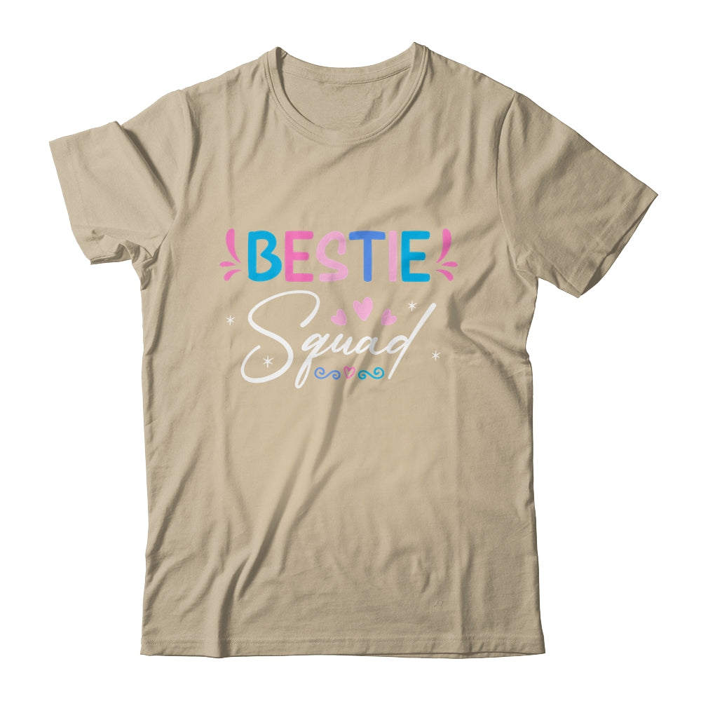 Bestie Squad Cute Best Friend Forever For Women Girls Heart Shirt & Tank Top | siriusteestore