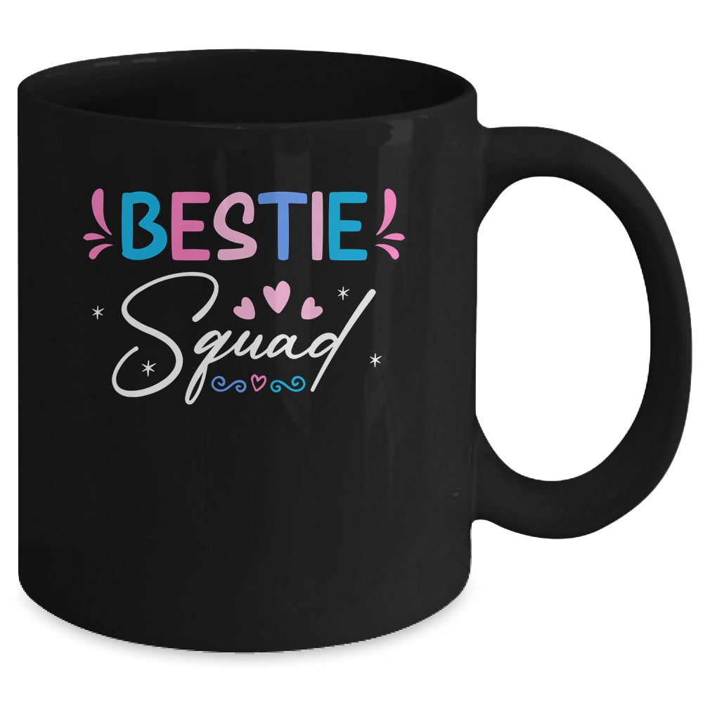 Bestie Squad Cute Best Friend Forever For Women Girls Heart Mug | siriusteestore