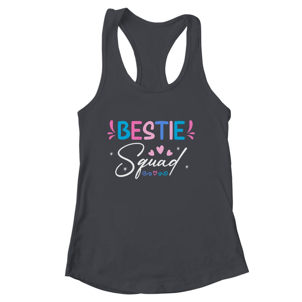 Bestie Squad Cute Best Friend Forever For Women Girls Heart Shirt & Tank Top | siriusteestore