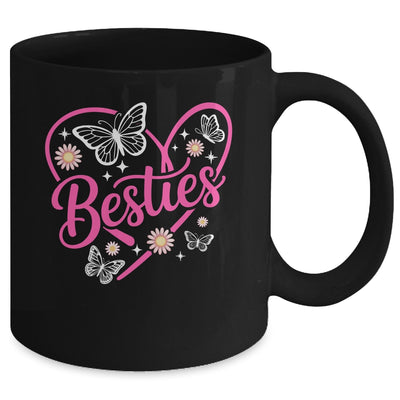 Besties BFF Bestfriends Heart Matching Girls Friends Bestie Mug | siriusteestore