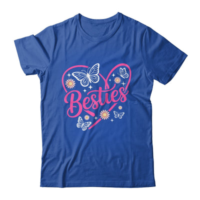 Besties BFF Bestfriends Heart Matching Girls Friends Bestie Shirt & Tank Top | siriusteestore