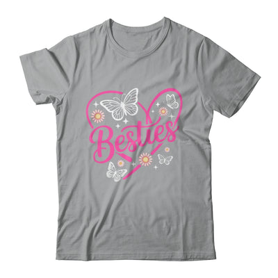 Besties BFF Bestfriends Heart Matching Girls Friends Bestie Shirt & Tank Top | siriusteestore