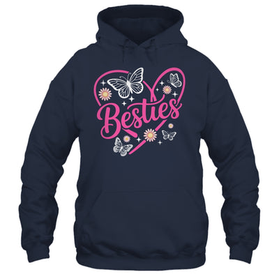 Besties BFF Bestfriends Heart Matching Girls Friends Bestie Shirt & Tank Top | siriusteestore