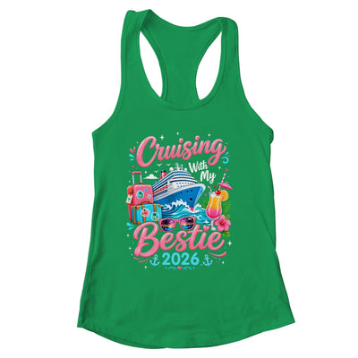 Besties Cruise Trip Matching Cruising With My Bestie 2026 Shirt & Tank Top | siriusteestore