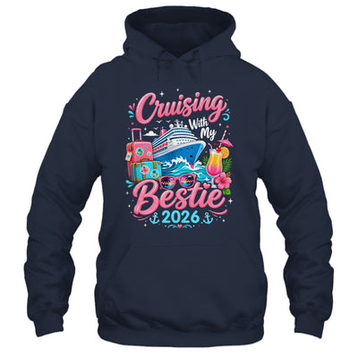 Besties Cruise Trip Matching Cruising With My Bestie 2026 Shirt & Tank Top | siriusteestore