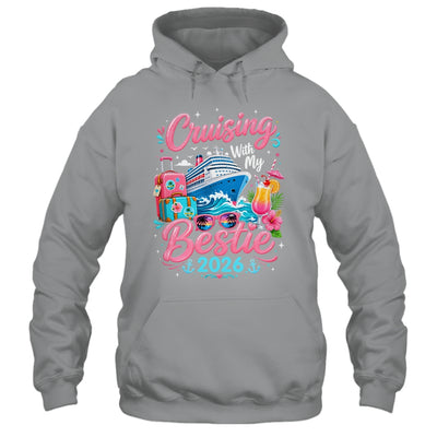Besties Cruise Trip Matching Cruising With My Bestie 2026 Shirt & Tank Top | siriusteestore