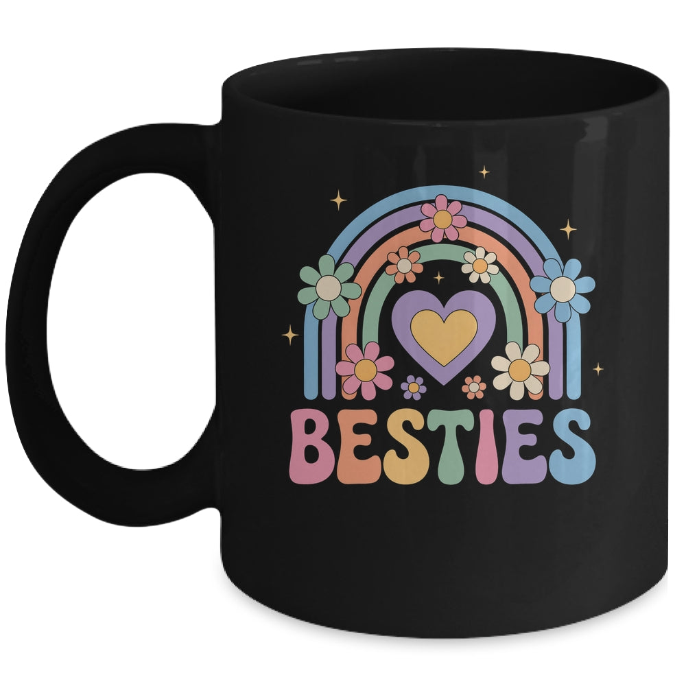 Besties Cute Matching Mother Daughter Friend Matching BFF Mug | siriusteestore