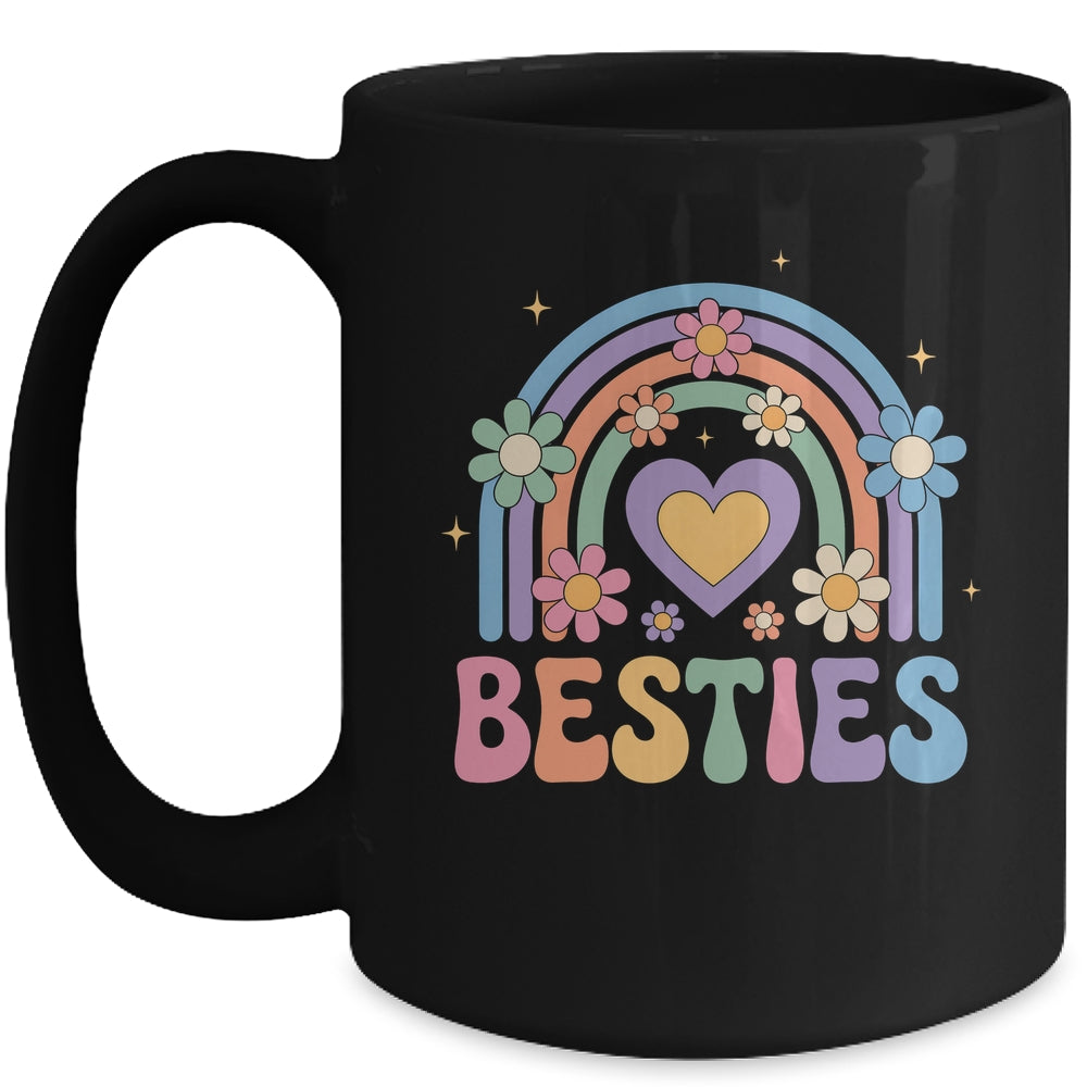 Besties Cute Matching Mother Daughter Friend Matching BFF Mug | siriusteestore