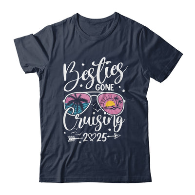 Besties Gone Cruising 2025 Girls Matching Women Cruise Shirt & Tank Top | siriusteestore