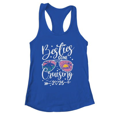 Besties Gone Cruising 2025 Girls Matching Women Cruise Shirt & Tank Top | siriusteestore