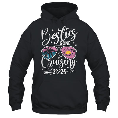 Besties Gone Cruising 2025 Girls Matching Women Cruise Shirt & Tank Top | siriusteestore