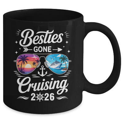 Besties Gone Cruising 2026 Girls Matching Friends Cruise Mug | siriusteestore