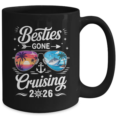 Besties Gone Cruising 2026 Girls Matching Friends Cruise Mug | siriusteestore