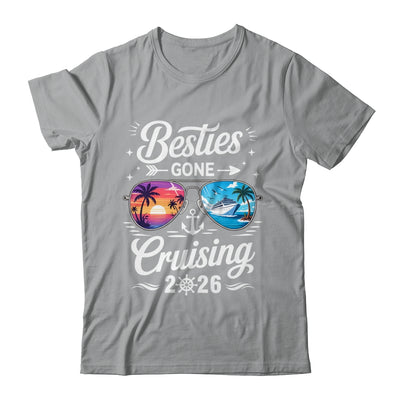 Besties Gone Cruising 2026 Girls Matching Friends Cruise Shirt & Tank Top | siriusteestore