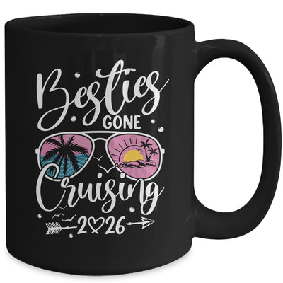 Besties Gone Cruising 2026 Girls Matching Women Cruise Mug | siriusteestore