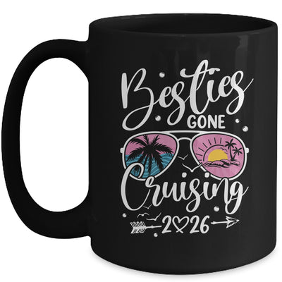 Besties Gone Cruising 2026 Girls Matching Women Cruise Mug | siriusteestore