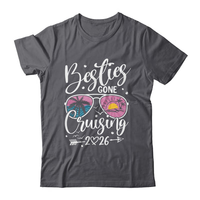 Besties Gone Cruising 2026 Girls Matching Women Cruise Shirt & Tank Top | siriusteestore