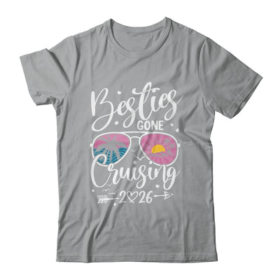 Besties Gone Cruising 2026 Girls Matching Women Cruise Shirt & Tank Top | siriusteestore