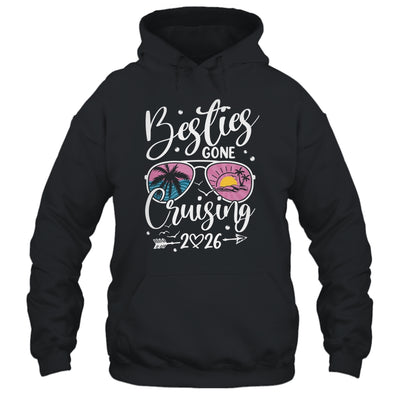 Besties Gone Cruising 2026 Girls Matching Women Cruise Shirt & Tank Top | siriusteestore