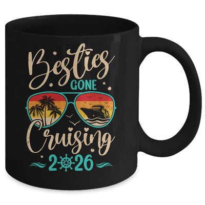 Besties Gone Cruising 2026 Matching Friends Girls Cruise Mug | siriusteestore