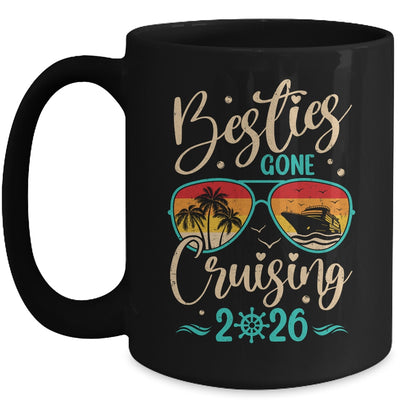Besties Gone Cruising 2026 Matching Friends Girls Cruise Mug | siriusteestore