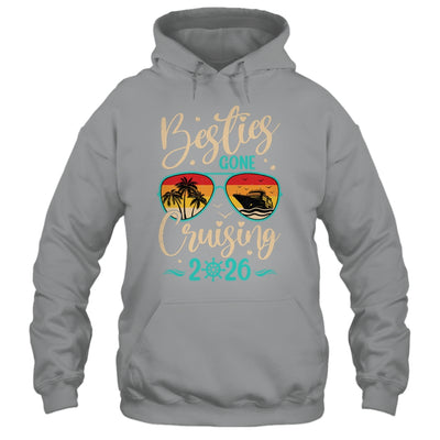 Besties Gone Cruising 2026 Matching Friends Girls Cruise Shirt & Tank Top | siriusteestore
