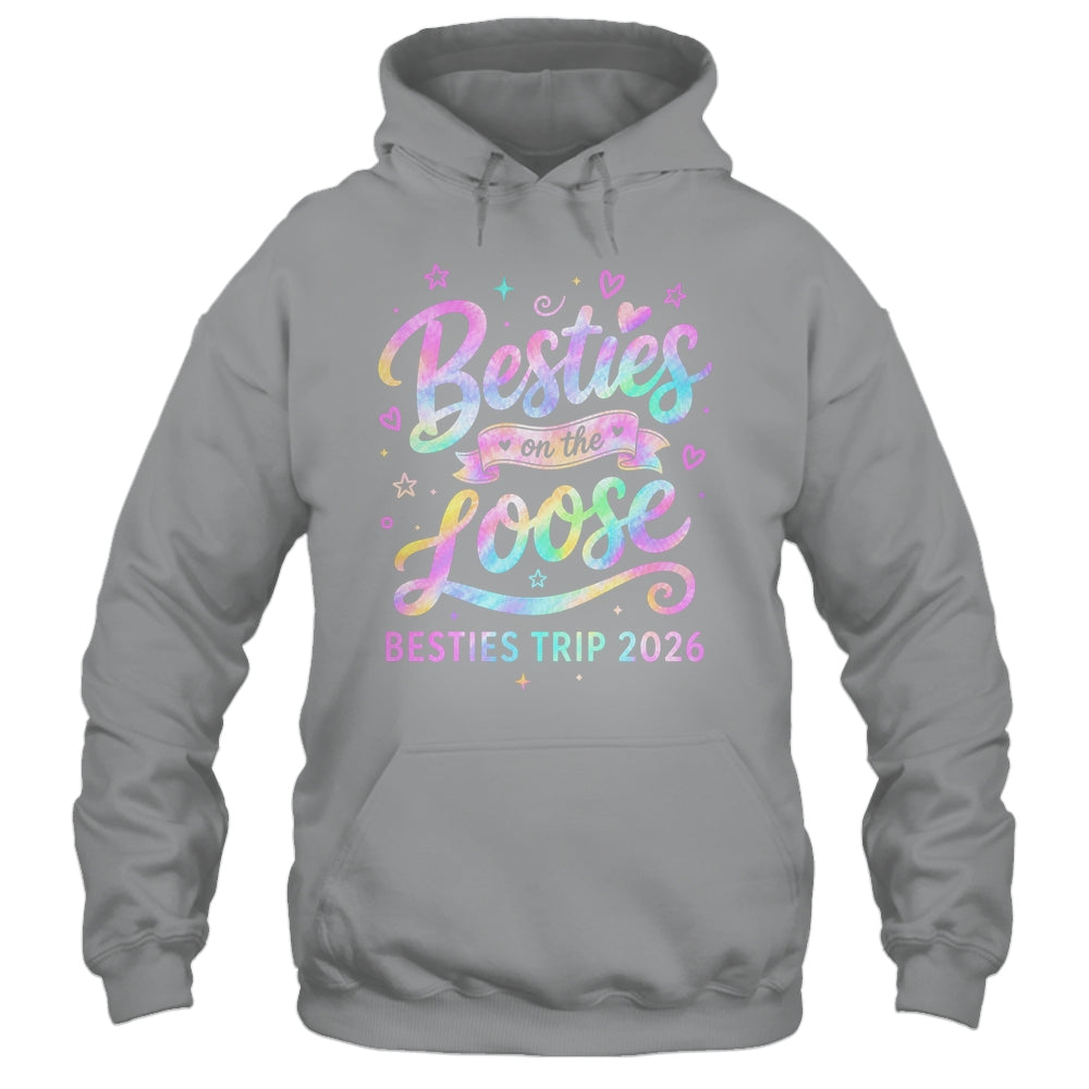 Besties On The Loose Besties Trip 2026 Girl Friends Vacation Shirt & Tank Top | siriusteestore