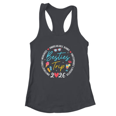 Besties Trip 2026 Memories Girls Friends Trip Vacation Retro Shirt & Tank Top | siriusteestore