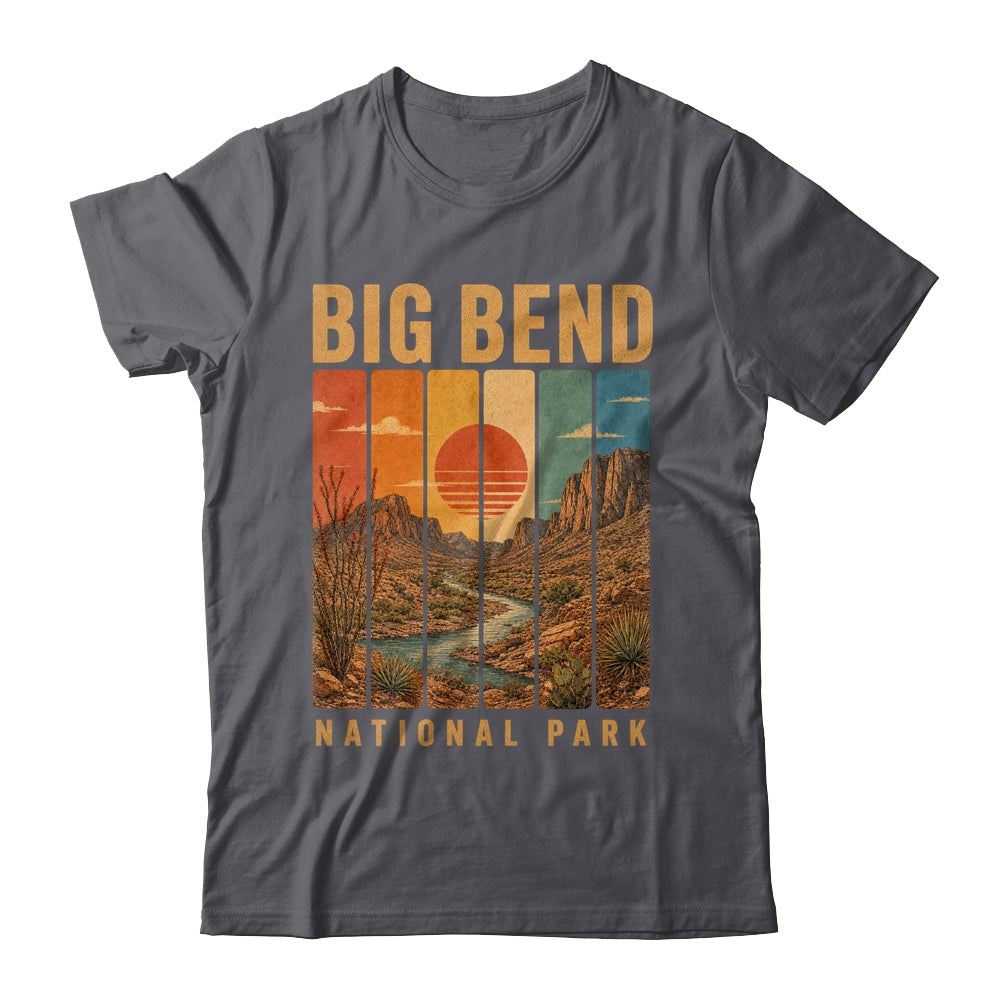Big Bend National Park Texas Usa Outdoor Vintage Hiking Shirt & Tank Top | siriusteestore