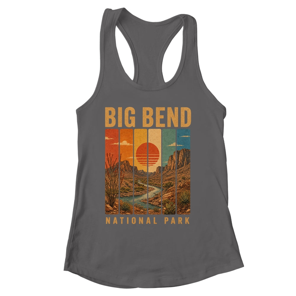 Big Bend National Park Texas Usa Outdoor Vintage Hiking Shirt & Tank Top | siriusteestore