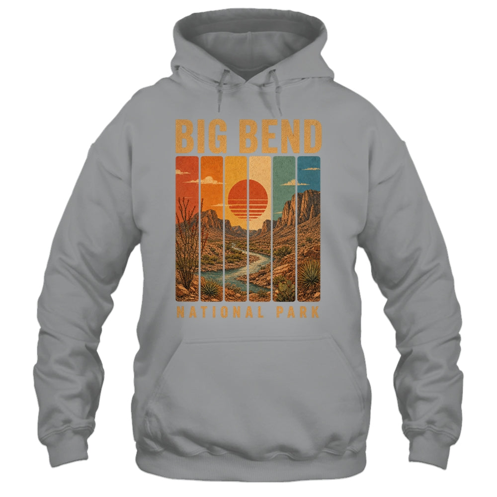 Big Bend National Park Texas Usa Outdoor Vintage Hiking Shirt & Tank Top | siriusteestore