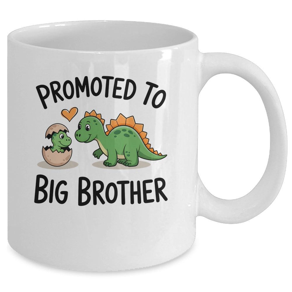 Big Brother Baby Boy Promoted To Big Brother Announcement Mug | siriusteestore