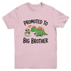 Big Brother Baby Boy Promoted To Big Brother Announcement Youth Shirt | siriusteestore
