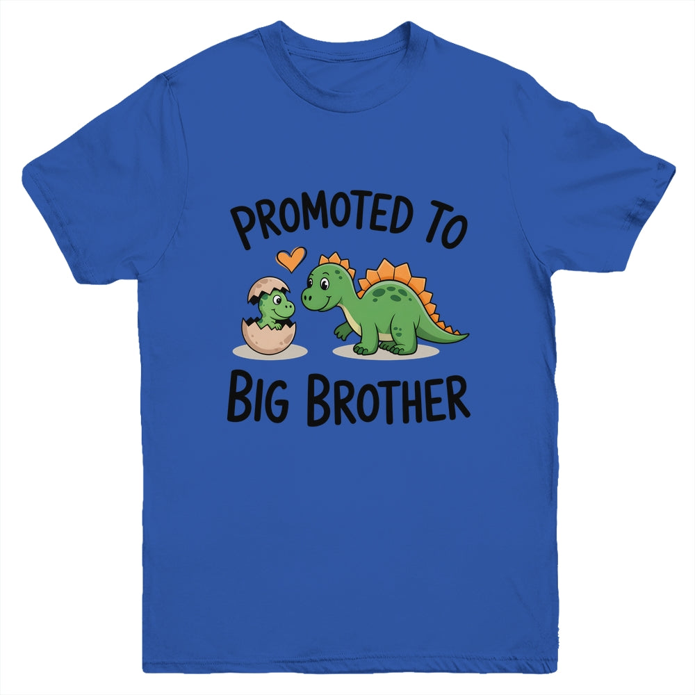 Big Brother Baby Boy Promoted To Big Brother Announcement Youth Shirt | siriusteestore