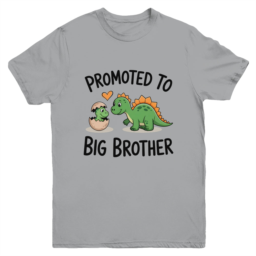 Big Brother Baby Boy Promoted To Big Brother Announcement Youth Shirt | siriusteestore