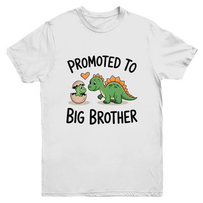 Big Brother Baby Boy Promoted To Big Brother Announcement Youth Shirt | siriusteestore