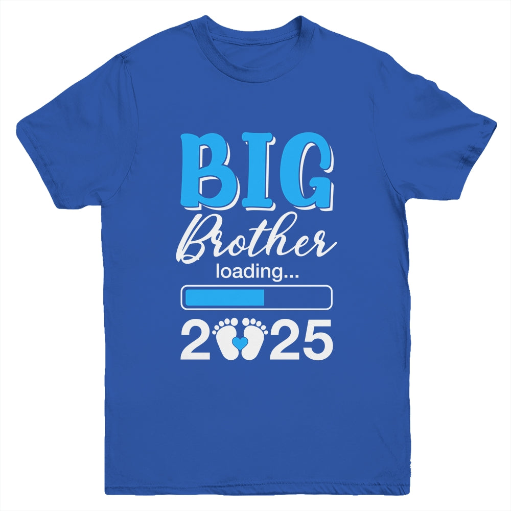 Big Brother Loading 2025 Promoted To Big Brother 2025 Kids Youth Shirt | siriusteestore