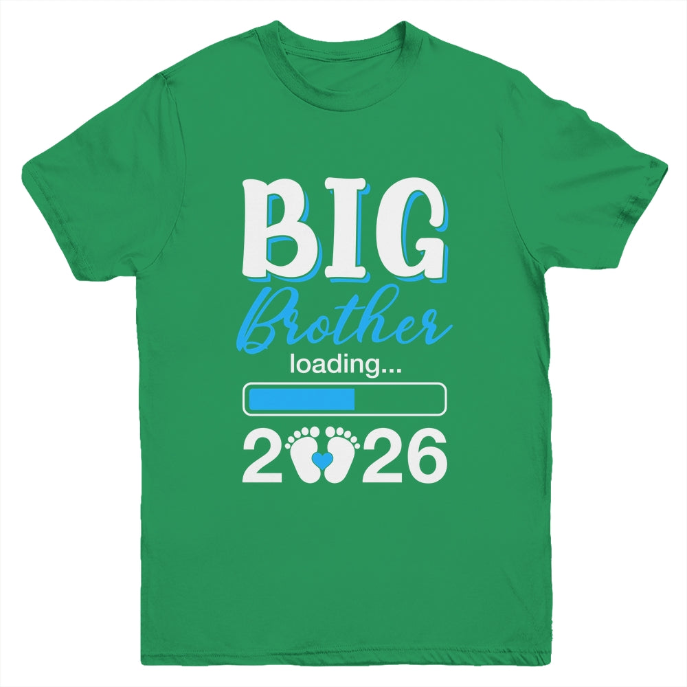 Big Brother Loading 2026 Promoted To Big Brother 2026 Kids Youth Shirt | siriusteestore