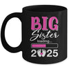 Big Sister Loading 2025 Promoted To Big Sister 2025 Kids Mug | siriusteestore