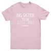Big Sister To Be 2025 Loading Promoted To Sister Est 2025 Youth Shirt | siriusteestore