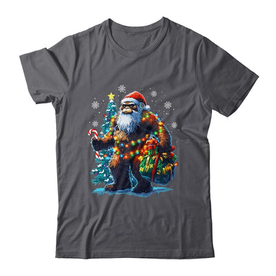 Bigfoot Christmas Funny Christmas Tree Xmas Sasquatch Lover Shirt & Sweatshirt | siriusteestore