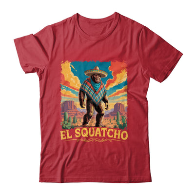 Bigfoot El Squatcho Sasquatch Mexican Cinco De Mayo Western Shirt & Hoodie | siriusteestore