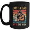 Bigfoot Papa Just A Dad Who Always Came Back With The Milk Mug | siriusteestore