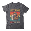Bigfoot Papa Just A Dad Who Always Came Back With The Milk Shirt & Hoodie | siriusteestore