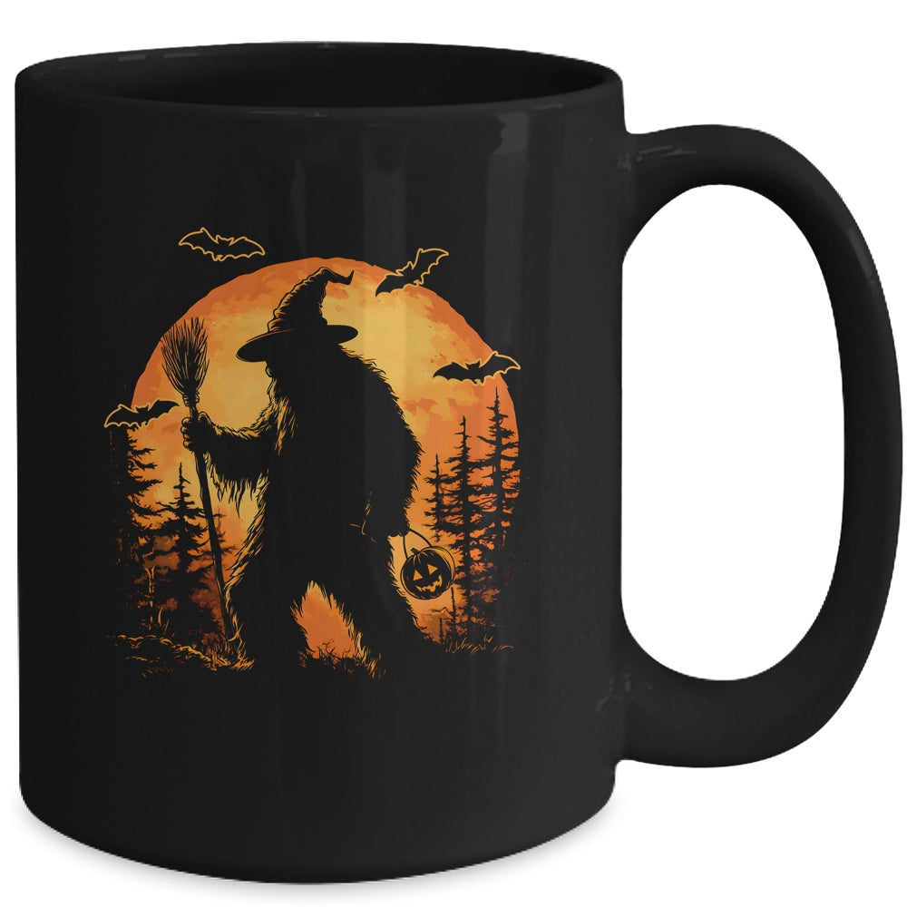 Bigfoot Pumpkin Halloween Costume Sasquatch Men Women Kids Mug | siriusteestore