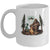Bigfoot UFO Alien Campfire Hiking Sasquatch Outdoor Lovers Mug | siriusteestore