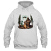 Bigfoot UFO Alien Campfire Hiking Sasquatch Outdoor Lovers Shirt & Tank Top | siriusteestore