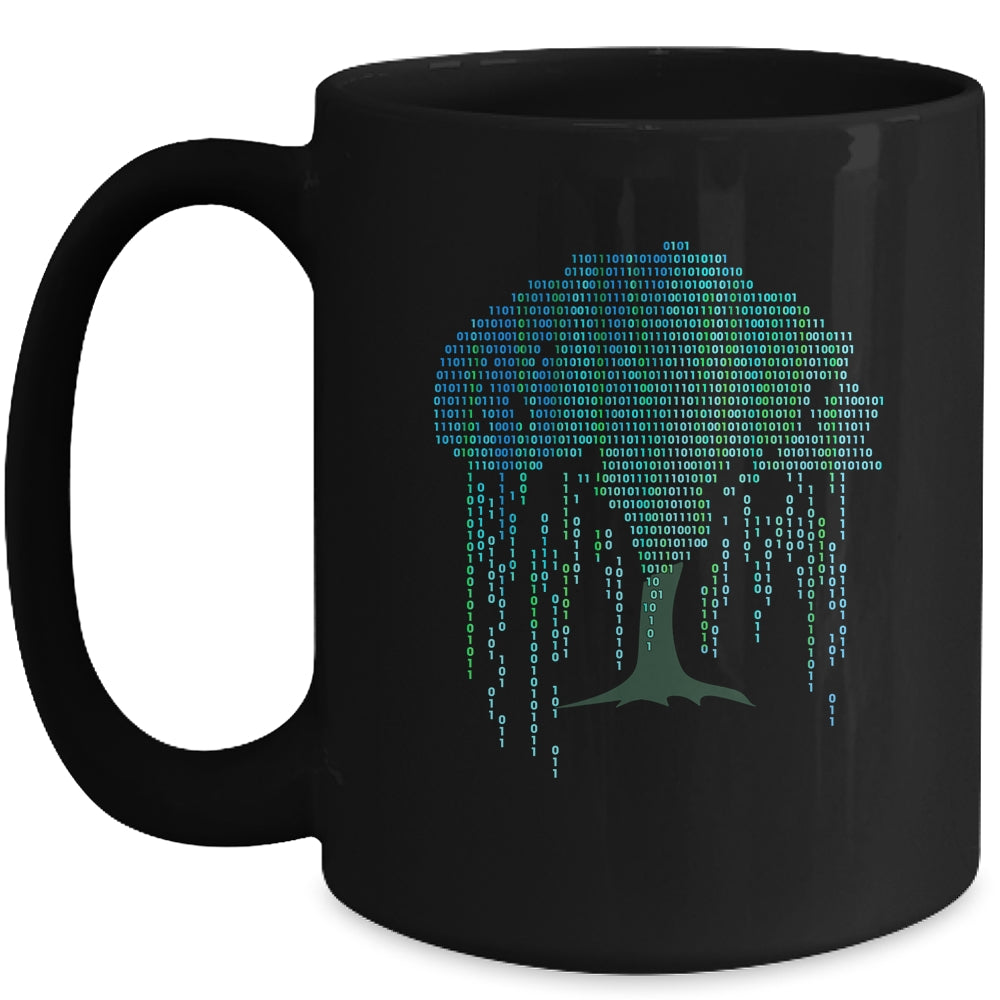 Binary Tree Coding Computer Programmer Coder Programming Mug | siriusteestore