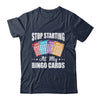 Bingo Art For Women Men Bingo Card Game Lover Bingo Player Shirt & Tank Top | siriusteestore