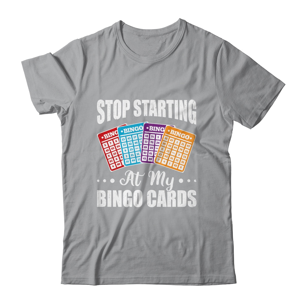 Bingo Art For Women Men Bingo Card Game Lover Bingo Player Shirt & Tank Top | siriusteestore